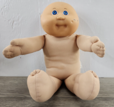 Vtg 1985 Cabbage Patch Kids Doll - No Hair, Blue Eyes - £11.61 GBP
