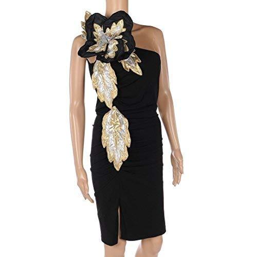 Primary image for Patricia Field Black, Floral Evening Dress Inspired By Carrie on Sex and the Cit