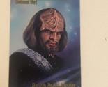 Star Trek Trading Card Master series #11 Lt Worf Michael Dorn - £1.54 GBP