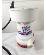 Rule 1800 Sump Utility Pump Automatic A53S Pumps 1800 GPH 110 V 60 HZ 1.... - $45.00