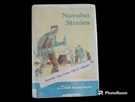 Navaho Stories A Dolch Basic Book 1957 Large Font Illustrated Former Lib... - £6.41 GBP
