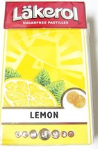 (Pack of 6) Lakerol LEMON Sugarfree Pastilles 27g - £21.23 GBP