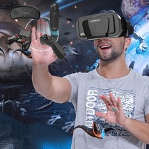 3D VR Headset with Blue Light Filter, Smart Virtual Reality Glasses, for - $338.70 MXN