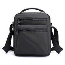 Men Oxford Messenger Bags Casual Multifunction Small Travel Shoulder Bags Waterp - £29.45 GBP