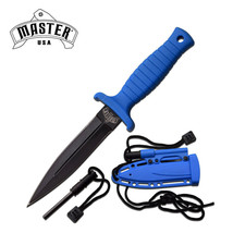 MASTER USA MU-1141BL FIXED BLADE KNIFE 6.75&quot; OVERALL - $8.90