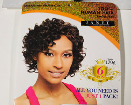 100% human hair tangle-free weave; deep romance; sew-in; curly; 6pcs. - $34.99