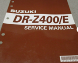 Suzuki DR-Z400/E Service Réparation Atelier Manuel 99500-43025-01E E24 Y... - $69.86