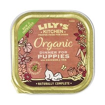 Lily&#39;s Kitchen Organic Dinner for Puppies Complete Wet Food for Dogs 150... - £37.84 GBP