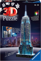 Ravensburger Empire State Building - Night Edition - 216 Piece 3D Jigsaw Puzzle  - £51.80 GBP