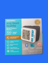 Homedics 700 Series Wrist Cuff Blood Pressure Monitor Wireless 1-Touch O... - $18.99