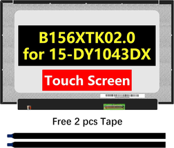 LCD Touch Screen Replacement for B156XTK02.0 HW0A HW1A HW5A, Laptop H - $144.53