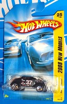 Hot Wheels 2008 New Models #25 Pass&#39;n Gasser Flat Black w/ SKs &amp; WL5SPs - £3.93 GBP