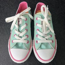 Converse Chuck Taylor All-Star Double Tongue Teal Pink Orange Sneaker Ki... - $21.14