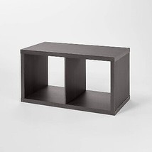 2 Cube Organizer Black Oak - Brightroom - £32.24 GBP