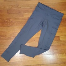 Outland XS/S NEW Leggings Full Length High Waisted Pockets Tummy Support Grey - £17.12 GBP