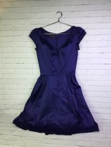 Trashy Diva Liz Dress Navy Blue Size 4 Pinup Retro Rockabilly A-line Flare Dress - £70.85 GBP