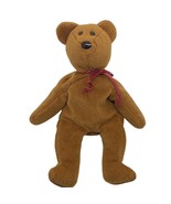 TY Toys &quot;Curly&quot; Brown Beanie Baby Bear - $10.77 CAD
