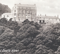 Antique Royal Castle Hotel Lynton North Devon UK England Postcard - £7.46 GBP