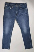 Levi&#39;s 511 Jeans Mens  36x32  Medium Wash Blue Stretch Denim  - £13.15 GBP