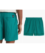 Native Youth Men&#39;s Relaxed-Fit Seersucker Shorts - Teal-30W - $736.47 MXN