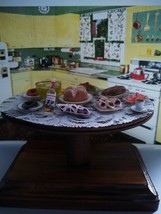 Polish Kitchen Polska Figurine Miniature Diorama in Clear Gable Box 1:12 inch sc - £55.94 GBP