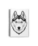 Siberian Husky Spiral Notebook - Ruled Line - £19.17 GBP