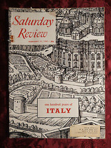 Saturday Review February 11 1961 100 Years Of Italy Italians Giorgio De Santilla - £6.93 GBP
