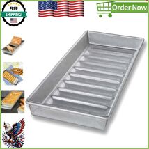 Commercial Grade Aluminized Steel Hot Dog Pan Bakes 10 Delicious Rolls - $89.51 CAD