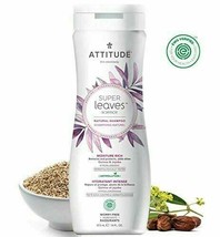 ATTITUDE Super Leaves Hypoallergenic Moisture Rich Shampoo Quinoa &amp; Jojoba 16 Fl - £12.81 GBP
