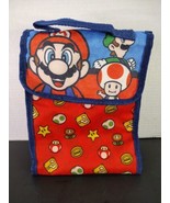 Nintendo Super Mario Foldable Luch Bag Luigi Toad Mushroom Star Fire Pow... - £9.38 GBP