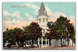 Martins Pharmacy Centre Moriches Long Island NY New York UNP DB Postcard V17 - £31.94 GBP