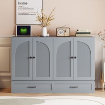 Gray Full Murphy Bed w/ Large Drawers - $792.99