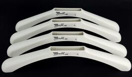 (Lot of 4) IKEA Bumerang Shoulder Shaper White for Hanger Wardrobe Organ... - $16.99