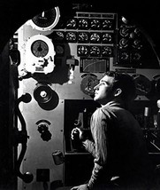 Sailor At Work In The Electric Engine Control Room Of Uss Batfish, 22 X 34 - £54.28 GBP