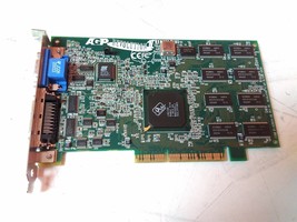 Defective Number Nine Revolution Iv Fp 32MB Sgi Agp Vga Video Card AS-IS - £155.73 GBP