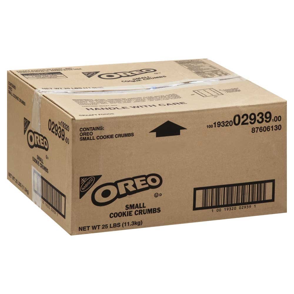 Oreo Pieces Small Crunch Cookie Crumbs 25 Lbs box - £115.45 GBP