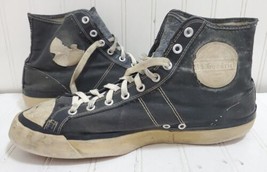 Vintage B. F. GOODRICH Early Basketball Shoes Mens 10.5 Hi Top Sneakers ... - £113.73 GBP