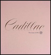 1976 Cadillac Dealer Sales Brochure Eldorado Fleetwood - $17.80