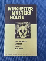Winchester Mystery House San Jose California oddist building brochure 1960s - $17.50
