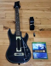 Xbox ONE Guitar Hero Live Bundle: Guitar Controller, Dongle, Game Strap, TESTED - $127.35