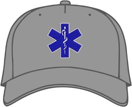 EMS Star of Life Medic EMT (Customized) Embroidered Hat - $13.99