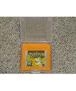 Pokemon Yellow GBC Gameboy Color Video Game Cartridge Excellent Condition - £14.91 GBP