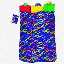 PartyPalooza Mega Gift Bag - Vibrant Streamers Design (44&quot; x 36&quot;) - Ulti... - $28.70