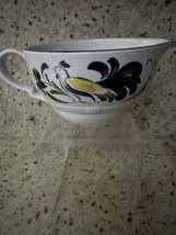 NIKKO COUNTRY FRENCH GRAVY BOAT PEACOCK BLUE NEW USED OR WASHED - $33.36