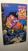 BATMAN: TWO-FACE STRIKES TWICE  *NM- 9.2* DC COMICS - $4.00