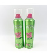 TWO Garnier Fructis Root Amp Root Lifting Spray Mousse 5 oz ea - £54.72 GBP
