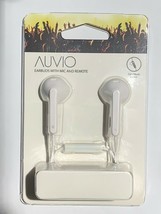 Auvio Wired In-Ear Earbuds, White - £11.98 GBP