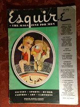 RARE ESQUIRE magazine June 1939 Abe Rattner George Petty Jinx Falkenburg - £20.50 GBP