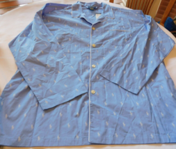 Men&#39;s Polo Ralph Lauren Sleep shirt PJ night shirt logo Size 1XT Tall bl... - $69.29