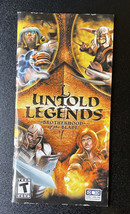 Untold Legends: Brotherhood of the Blade (Sony PSP, 2005)- Manual Only - £3.10 GBP